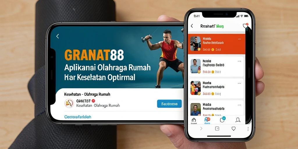 Tampilan antarmuka utama GRANAT88 untuk olahraga di rumah yang nyaman.