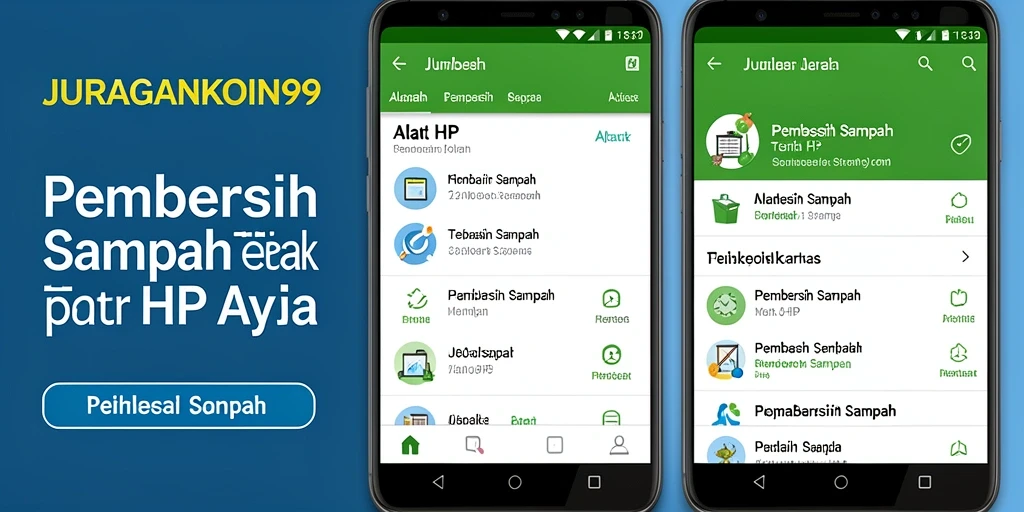 Antarmuka JURAGANKOIN99 yang sederhana dan efisien untuk Pembersih Sampah.